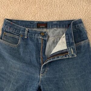 Yves Saint Laurent Relaxed Fit Blue Jeans